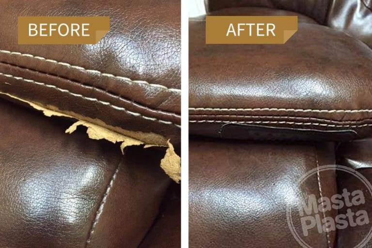 Leather Repair Patch Medium Plain 10cm x 6cm MastaPlasta